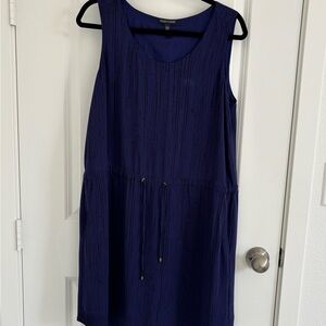 Eileen Fisher Navy Mini Dress